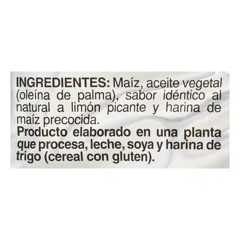 Yupi Tosti Pikantikos Tortillas de Maíz Sabor Limón  Picante Hot