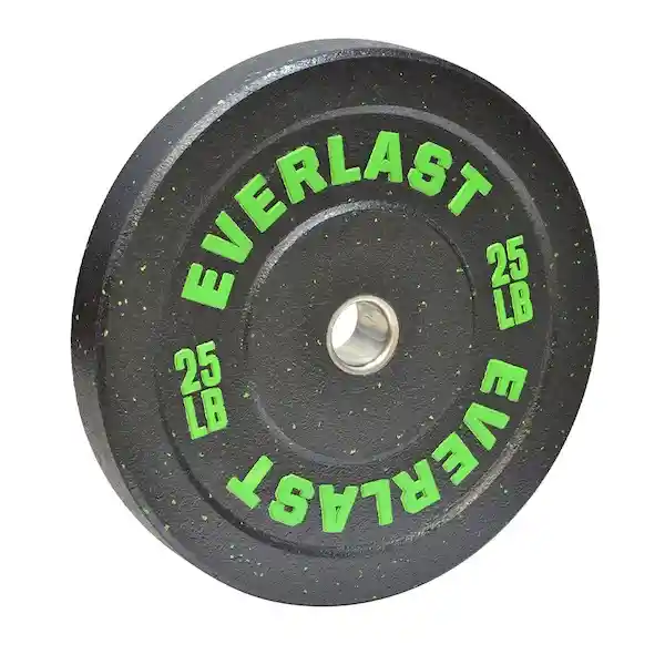 Everlast Bumper Plate Green 25 Lb