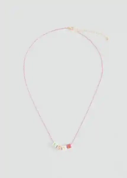 Collar Letri Oro Talla 99 Niñas Mango