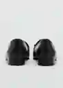 Zapatos House1 Negro Talla 38 Mujer Mango