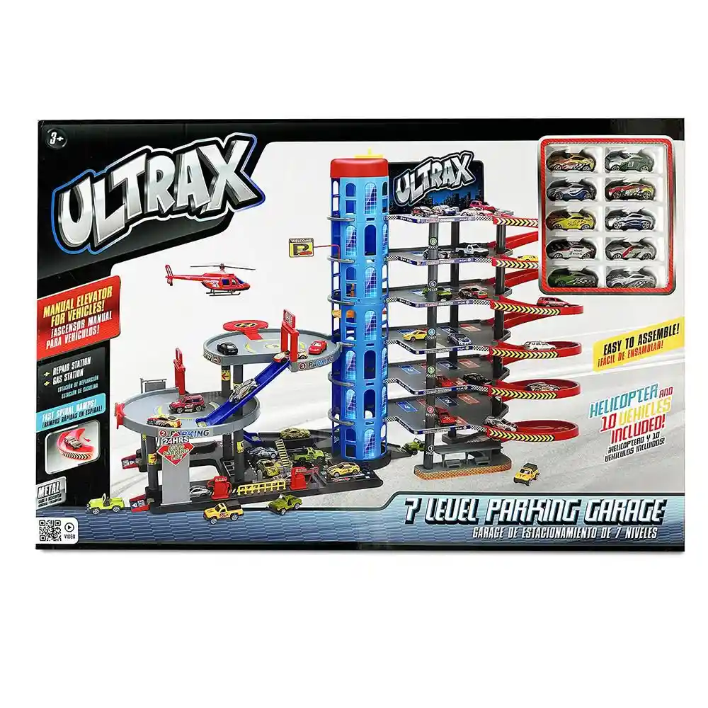 Set Estacionamiento 7 Niveles Boing Toys