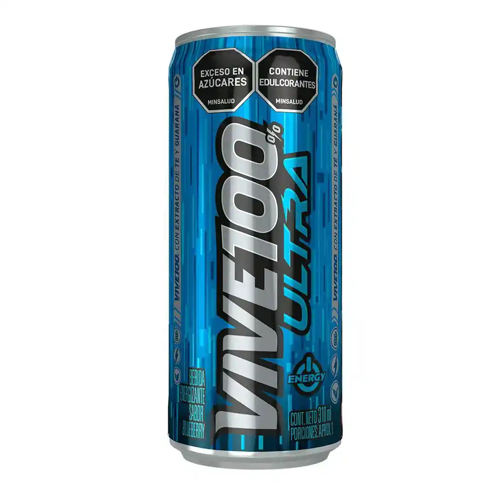 Energizante Vive100% Ultra (310 Ml)