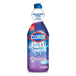 Blanqueador en Gel 5 en 1 Clorox Lavanda Botella 1 L