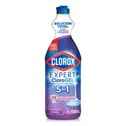 Blanqueador en Gel 5 en 1 Clorox Lavanda Botella 1 L