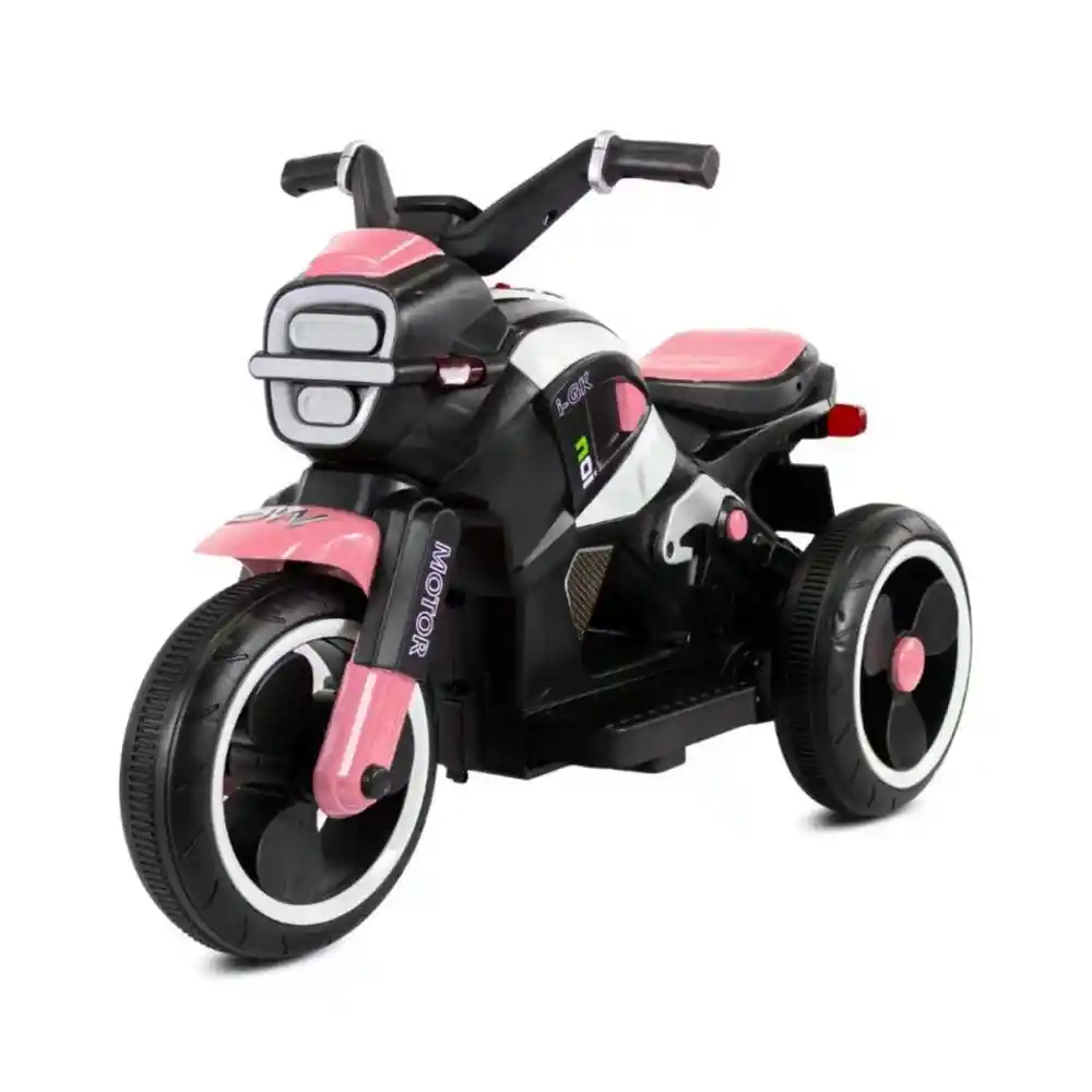 Moto Montable Electrica Para Niños Galaxy Rosa 6v Prinsel
