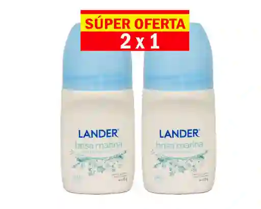 Desodorante Lander Brisa Marina 2x1