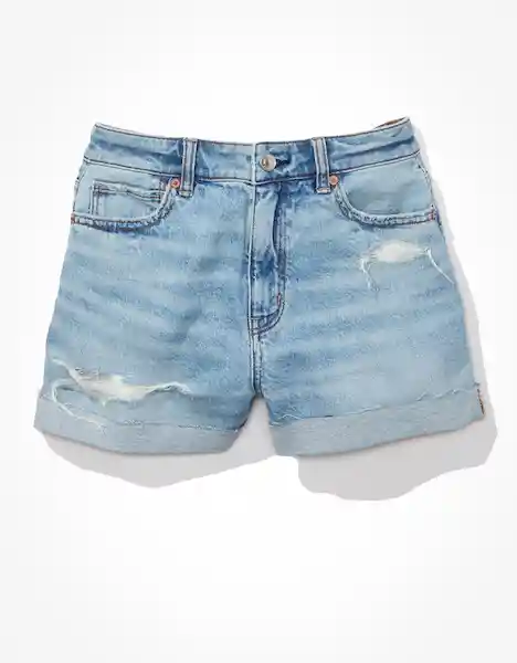 Short Mujer Azul Talla 8 400381173216 American Eagle