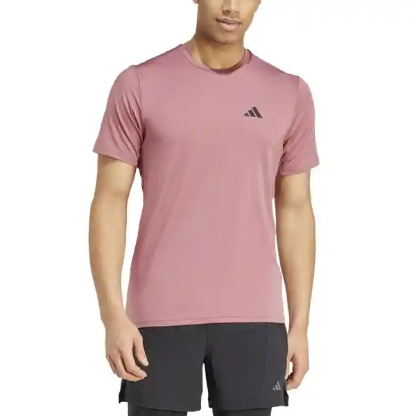 Adidas Camiseta Tr-es Stretch Para Hombre Rojo Talla M