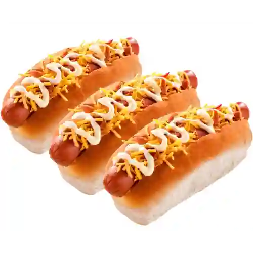 Combo 3 Perros Calientes