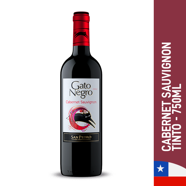 Gato Negro Vino Tinto Cabernet Sauvignon 750 ml