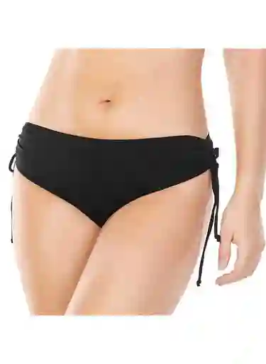 Chamela Cachetero Baño Mujer Negro L