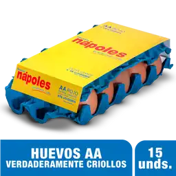 Napoles Huevos Rojos Extra Grandes Tipo AA