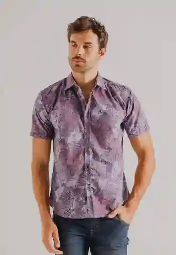 Camisa Manga Corta M-vinotinto