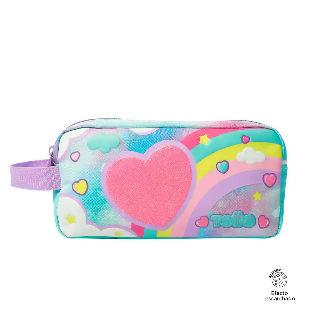 Cartuchera Escolar Sweety Heart Azul