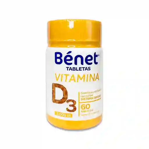 VITAMINA D3 2000 UI 60TAB