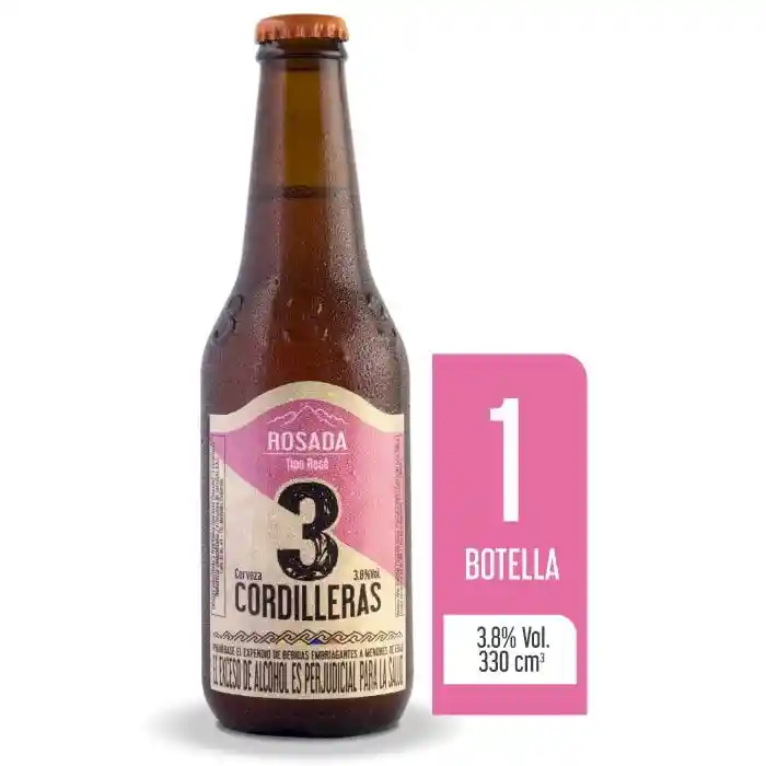 3 Cordilleras Cerveza Rosada