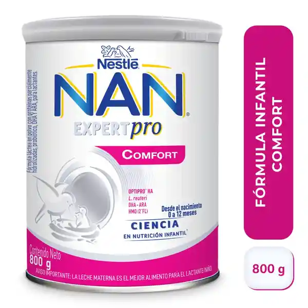 Fórmula infantil en polvo NAN COMFORT x 800g