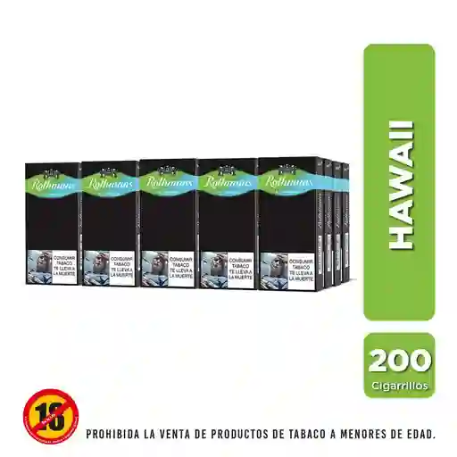 Rothmans Cigarrillo Hawaii