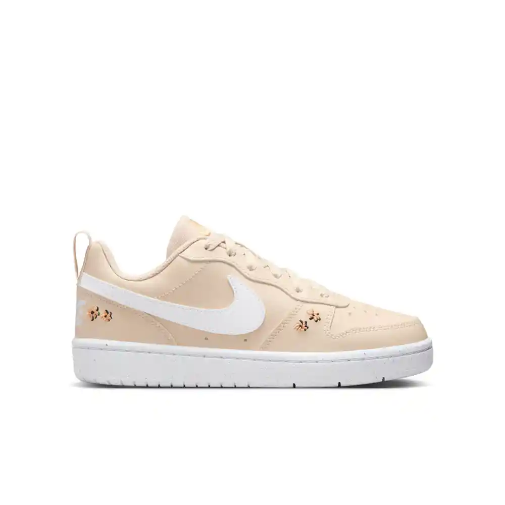 Nike Zapatos Court Borough Recraft se Bg Niño Beige Talla 7Y