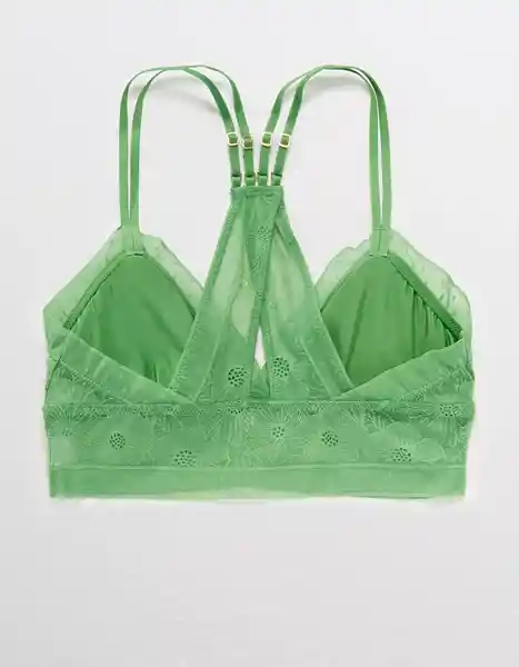 Bralette Aerie Verde Talla Medium American Eagle 16982943