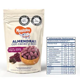 Manitoba Snack de Almendras con Cacao y Açaí
