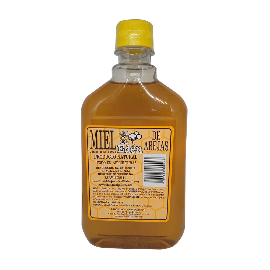 El Eden Miel de Abejas Natural 500 g