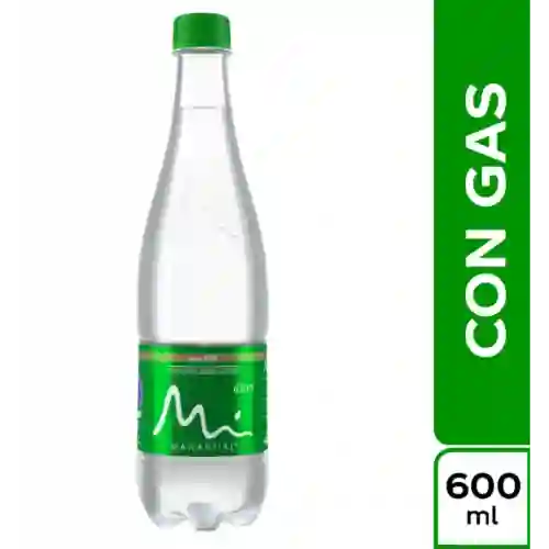 Agua Manantial con Gas 600Ml