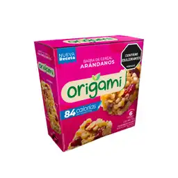 Origami Barra de Cereal Arándano