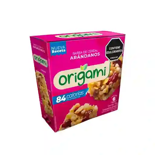 Origami Barra de Cereal Arándano