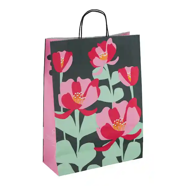 Bolsa Regalo Navidad Flores M Casaideas