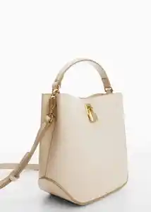 Bolso M Miguel Offwhite Talla 99 Mujer Mango