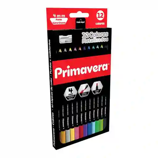 Primavera Color Black Metalizado