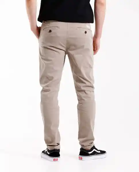 Pantalón Beige Bone Talla 34 163e003 Rifle
