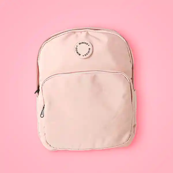 Mochila de Moda Youth With You Beige Miniso