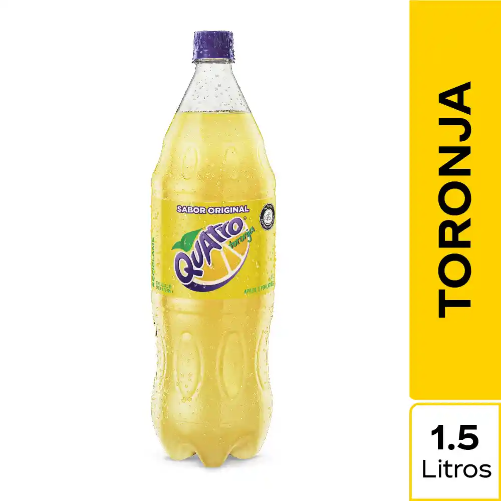 Quatro Bebida Gaseosa Toronja Sabor Original