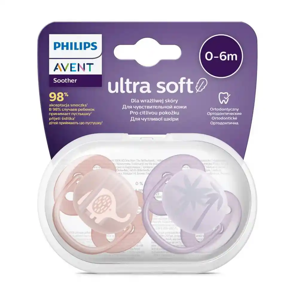 Chupo Entretencion Ultra Soft Elefante/pal Avent Scf091/09