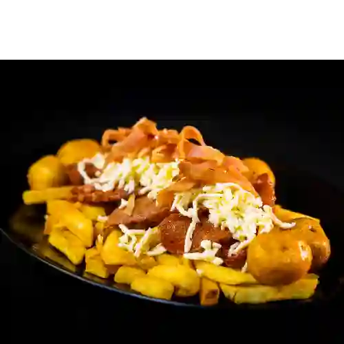 Salchipapa Especial
