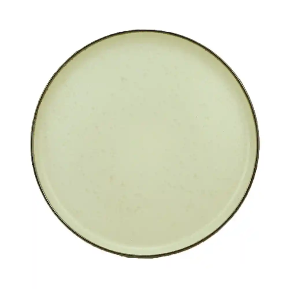 Plato de Fondo Krea Beige Puntitos