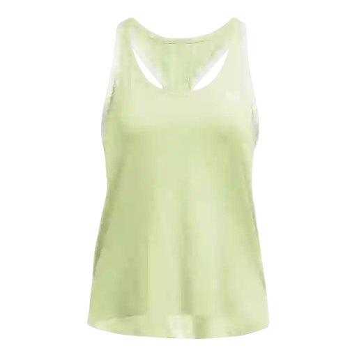 Under Armour Polera Knockout Tank Verde Para Mujer Talla MD
