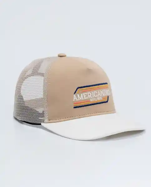 Gorra Hombre Beige Talla M 752F508 Americanino