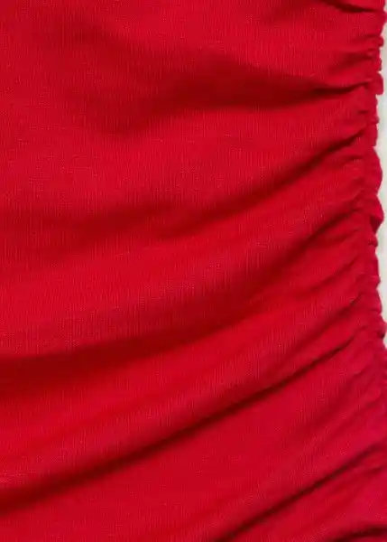 Top Fiji Rojo Talla S Mujer Mango