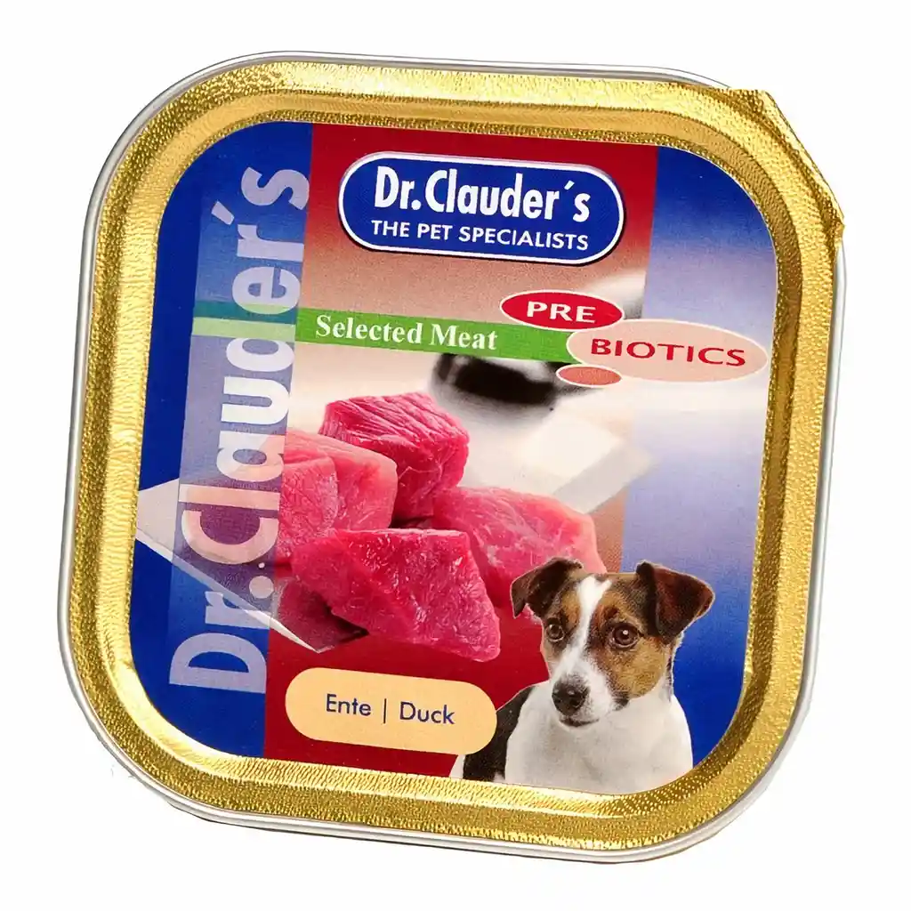 Dr. Clauder's Alimento Humedo Para Perro Pato 100 g