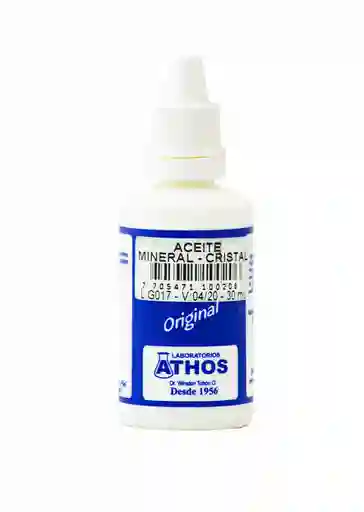 Aceite de cristal x 30 ml.