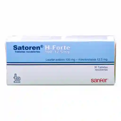 Satoren H-Forte Tabletas (100/12.5 mg)