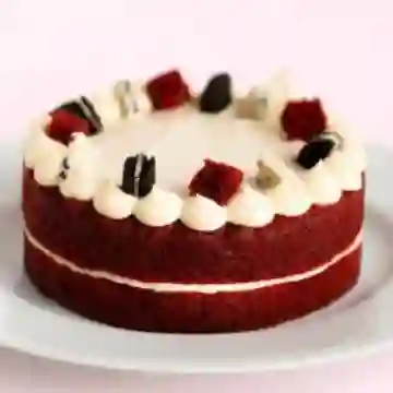 Torta de Red Velvet Redonda