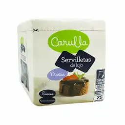 Servilletas de Lujo Suaves y Absorbentes Carulla