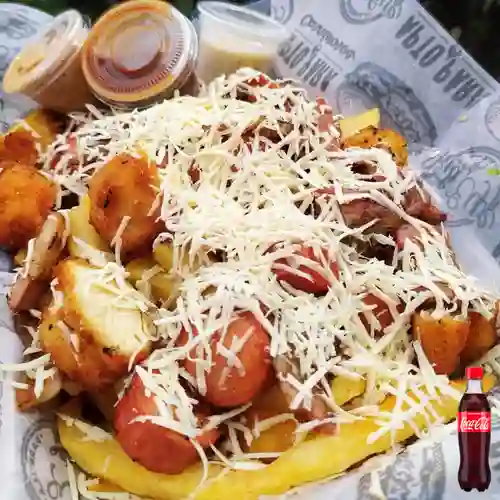 Combo Papas Nuggets + Coca-Cola Sabor Original 400 ml