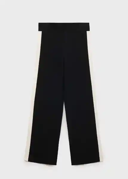 Pantalón Comox Negro Talla S Mujer Mango