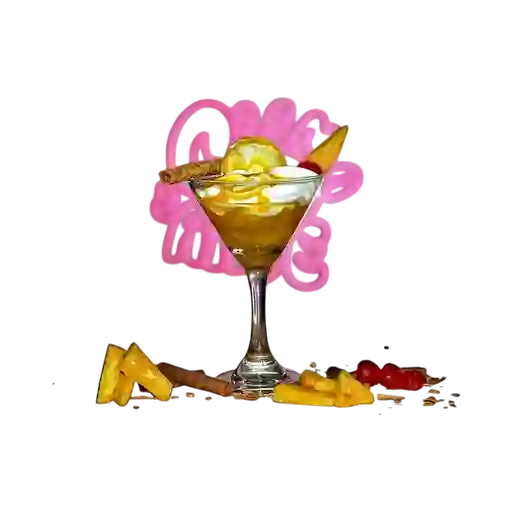 Copa de Frutos Amarillos 12 Oz