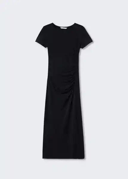 Vestido Trini Negro Talla L Mujer Mango